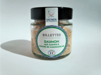 Rillettes saumon algues, poivre de madagascar