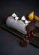 Bûche poire/chocolat noir et biscuit streusel - image 3