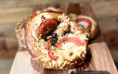 Bretzel chevre tomate