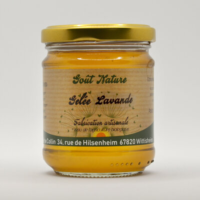 Gelée de fleurs de lavande
