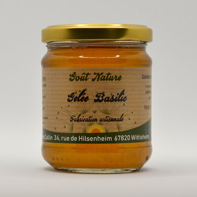 Gelée de basilic
