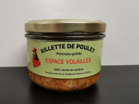 Rillette de volailles aux poivrons
