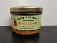 Rillette de volailles aux tomates séchées