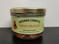 Gésier de volailles confits