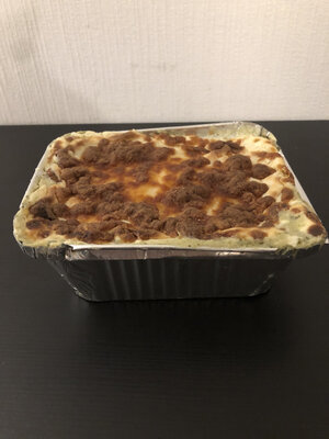 Lasagnes chèvre/épinards/truite saumonée