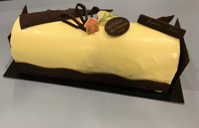 Bûche pâtissière élégance 6pers