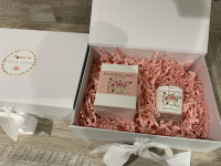 Coffret parfum rose de damas/safran