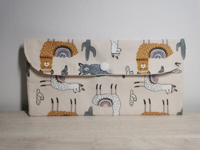 Pochette plate lama