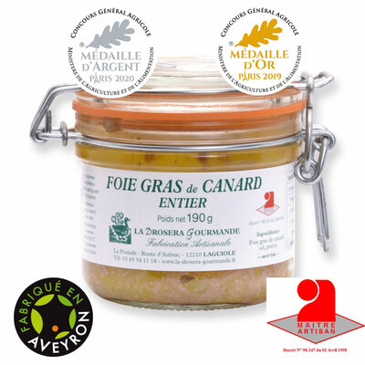 Foie gras de canard entier
