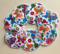 Disques lingettes papillons
