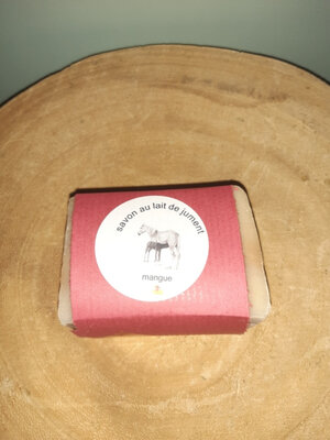 Savon lait de jument mangue