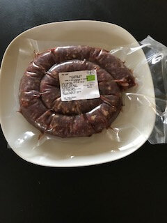 Saucisse de jeune bovin ab congelé