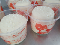 Fromage blanc faisselle moulé à la louche