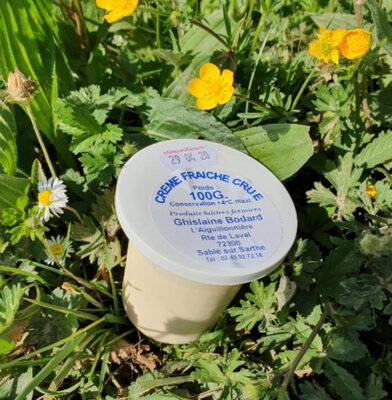 Crème fraîche crue