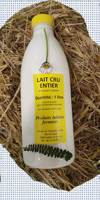 Lait cru entier de vache normande