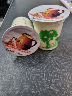 Yaourt à l'unité nature sucré