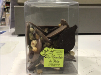 Mendiant chocolat lait et noir