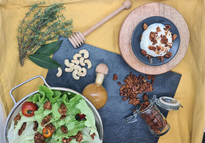 Salé-granola cajou curry bio