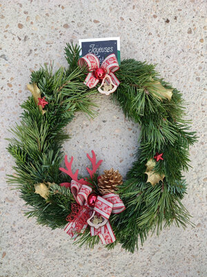 Couronne en sapin naturel