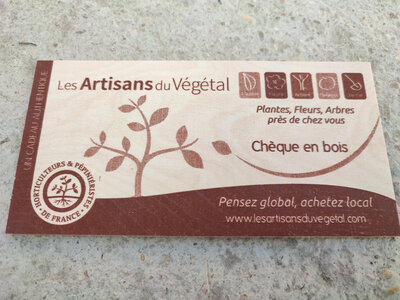 Bon cadeau pour vivace