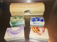 Plumier coffre 4 savons n° 1