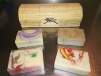 Plumier coffre 4 savons n° 2