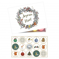 Coffret de noël x15 personnalisés