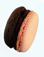 Macaron chocolat/orange