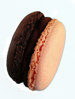 Macaron chocolat/orange