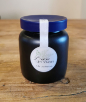 Sel aux herbes en pot noir mat -150g