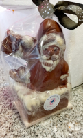 Père noël chocolat noir