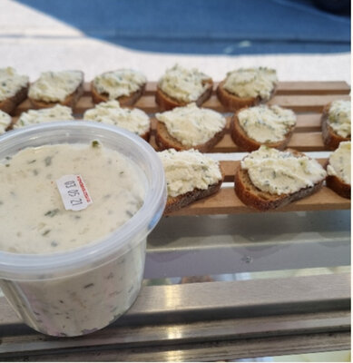 Fromage à tartiner ciboulette/ échalote