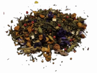 Thé vert cake à l'orange bio