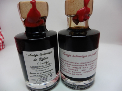 Vinaigre balsamique de raisin - 8 ans - 10 cl