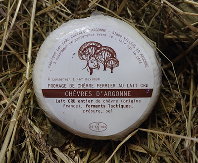 Crottin de chèvre frais- sans sel