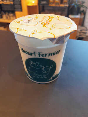 Yaourt aromatisé abricot