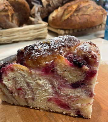 Brioche fruits rouges