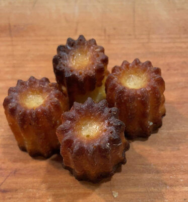 Lot de 5 minis cannelés