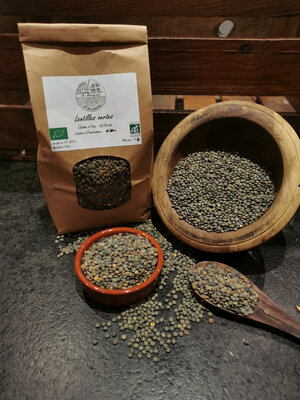 Lentilles vertes bio