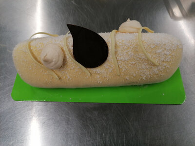 Bûche coco passion