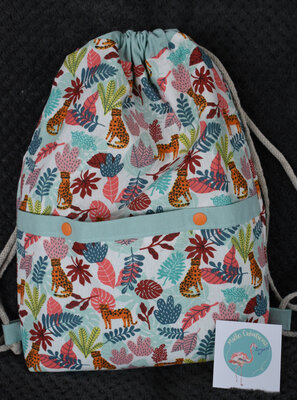 Sac à dos 'léopards'