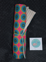 4 feuilles essuie tout lavable 'wax rose'