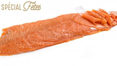 Saumon fume norvège 810g