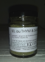 Sel au thym & sarriette