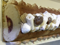 Bûche mont-blanc 6/8 parts