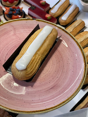 Eclair vanille - sans lait