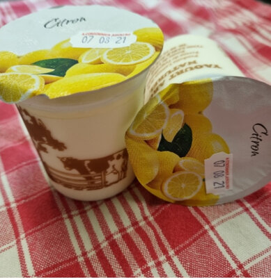 Yaourt à l'unité au citron 🍋
