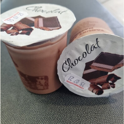 Yaourt à l'unité onctueux au chocolat 🍫