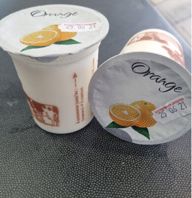 Yaourt à l'unité à l'orange 🍊