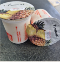 Yaourt à l'unité brassé à l'ananas 🍍